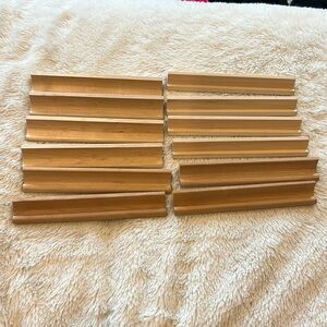 13 Scrabble Tile trays Crafts Game GUC